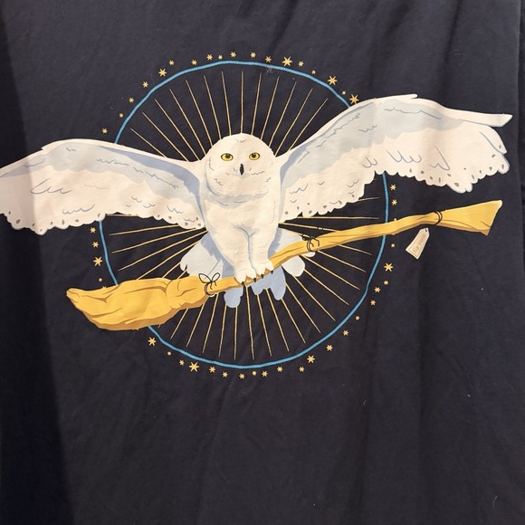 Other - Universal Studios Harry Potter Hedwig Snowy Owl Ringer Shirt Unisex XL